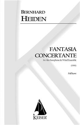 Bernhard Heiden: Fantasia Concertante: Orchestre d'Harmonie et Solo