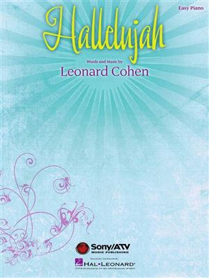 Leonard Cohen: Hallelujah: Piano Facile | Musicroom.fr