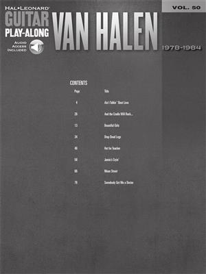 Van Halen: Van Halen 1978-1984: Chant et Guitare