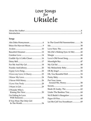 Love Songs For Ukulele: Solo pour Ukulélé