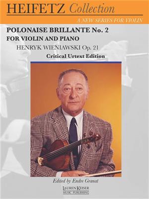 Henryk Wieniawski: Polonaise Brillante No. 2: (Arr. Endre Granat): Solo pour Violons