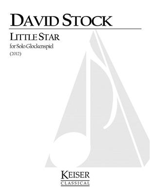 David Stock: Little Star for Solo Glockenspiel: Autres Percussions à Clavier
