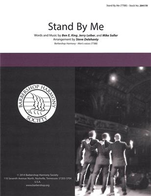Stand by Me: (Arr. Steve Delehanty): Voix Basses A Capella