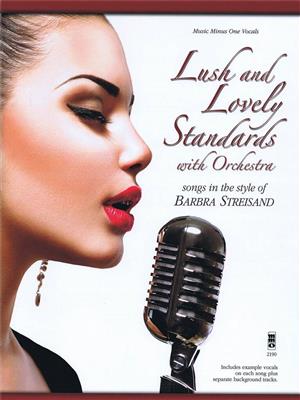 Barbra Streisand: Lush and Lovely Standards with Orchestra: Piano, Voix & Guitare