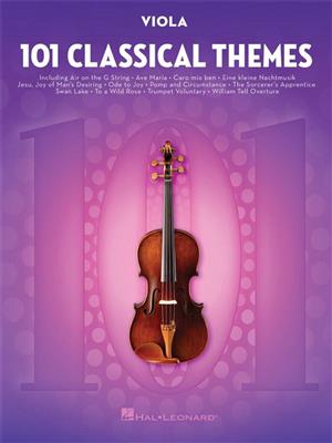 101 Classical Themes for Viola: Solo pour Alto