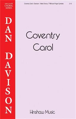 Dan Davison: Coventry Carol: Voix Basses et Accomp.