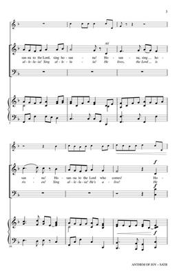 Henry Purcell: Anthem of Joy: (Arr. Patrick M. Liebergen): Chœur Mixte et Accomp.