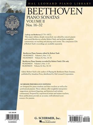 Beethoven - Piano Sonatas, Volume II - Book Only: Solo de Piano