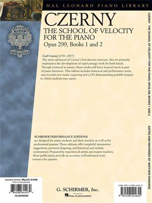 Carl Czerny: The School Of Velocity For The Piano Op.299: Solo de Piano