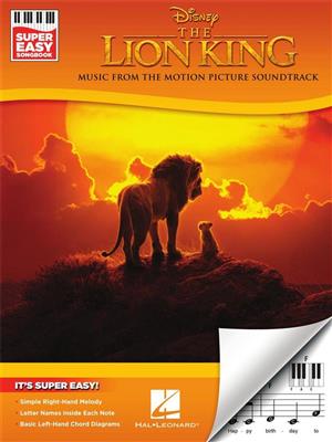 The Lion King - Super Easy Songbook: Piano Facile