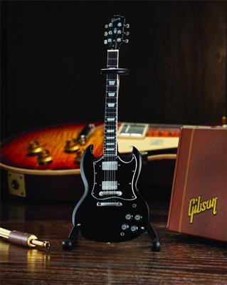 Gibson SG Standard Ebony Mini Guitar Replica | Musicroom.fr