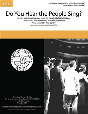 Do You Hear the People Sing?: Chœur Mixte A Cappella
