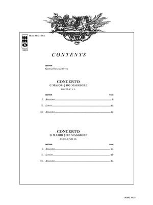 Two Concerti for Guitar (Lute) & Orchestra: Orchestre et Solo