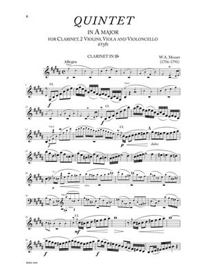 Mozart Quintet in A, KV581: Clarinettes (Ensemble)