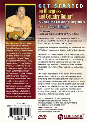 Get Started On Bluegrass And Country Guitar!