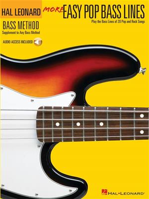 More Easy Pop Bass Lines: Solo pour Guitare Basse | Musicroom.fr