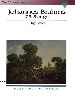 Johannes Brahms: 75 Songs: Solo pour Chant