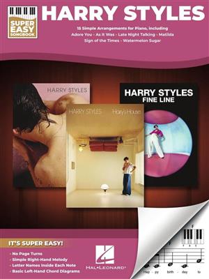Harry Styles: Harry Styles - Super Easy Songbook: Piano Facile