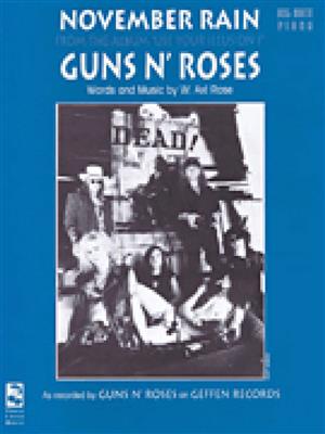 Guns N' Roses: November Rain: Piano, Voix & Guitare