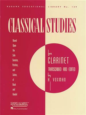 Classical Studies for Clarinet: Solo pour Clarinette