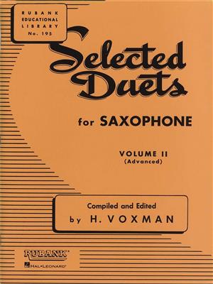 Selected Duets for Saxophone Vol. 2: Saxophone