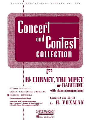 Concert And Contest Collection: Solo pour Baryton ou Euphonium