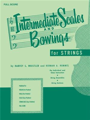 Intermediate Scales And Bowings - Full Score: Cordes (Ensemble)
