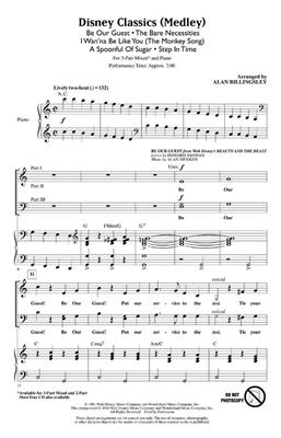 Disney Classics (Medley): (Arr. Alan Billingsley): Chœur Mixte et Piano/Orgue