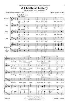 Dan Forrest: A Christmas Lullaby: (Arr. Dan Forrest): Chœur Mixte A Cappella