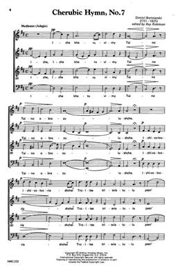 Dmitry Stepanovych Bortniansky: Cherubic Hymn No. 7: (Arr. Dmitry Stepanovych Bortniansky): Chœur Mixte A Cappella