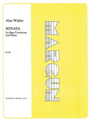 Alec Wilder: Sonata for Bass Trombone and Piano: (Arr. Gunther Schuller): Trombone et Accomp.