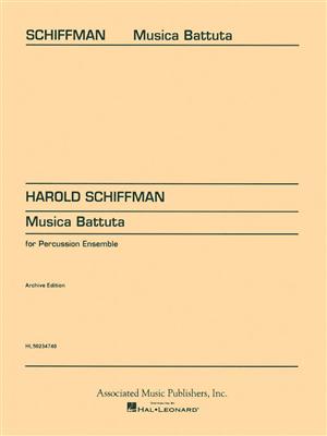 Harold Schiffman: Musica Battuta: Percussion (Ensemble)
