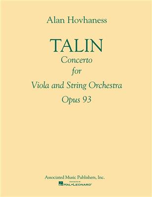 Alan Hovhaness: Talin Concerto, Op. 93: Orchestre à Cordes et Solo