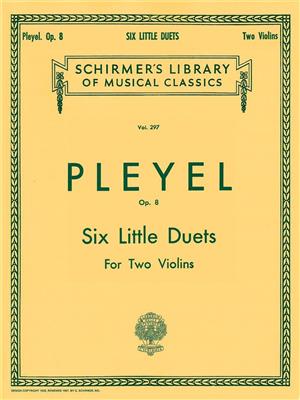 Ignace Pleyel: Six Little Duets, Op. 8: Solo pour Violons