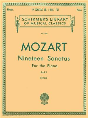 Wolfgang Amadeus Mozart: 19 Sonatas - Book 1: Solo de Piano