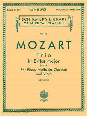 Wolfgang Amadeus Mozart: Trio No. 7 in E Flat, K.498: Ensemble de Chambre