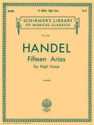 Georg Friedrich Händel: 15 Arias: Chant et Piano