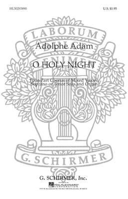 A. Adam: O Holy Night (Cantique de Noel): (Arr. D Buck): Chœur Mixte et Accomp.