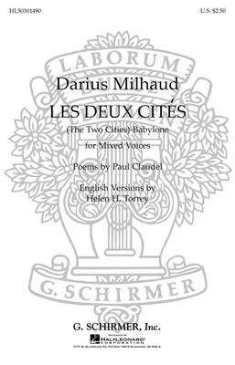 Darius Milhaud: Babylone: Chœur Mixte A Cappella