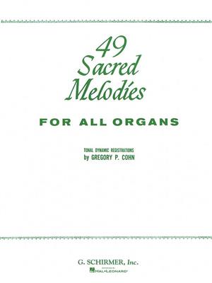 49 Sacred Melodies: Orgue