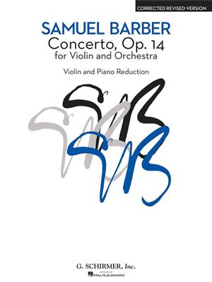 Samuel Barber: Concerto Op. 14 For Violin And Orchestra: Violon et Accomp.