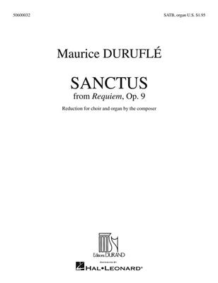 Maurice Duruflé: Sanctus: Chant et Piano