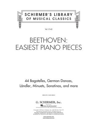 Ludwig van Beethoven: Beethoven: Easiest Piano Pieces: Solo de Piano