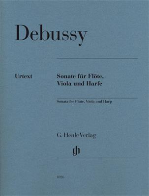 Claude Debussy: Sonata For Flute, Viola And Harp: Ensemble de Chambre |  Musicroom.fr