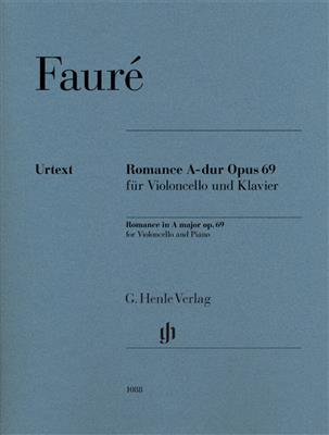 Gabriel Fauré: Romance In A Op. 69 For Violoncello And Piano: Violoncelle et Accomp.