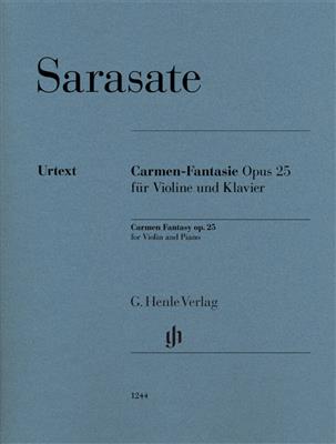 Pablo de Sarasate: Carmen Fantasy Op. 25: Violon et Accomp.