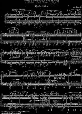 Frédéric Chopin: Marche Funebre (Aus Sonate Opus 35): Solo de Piano