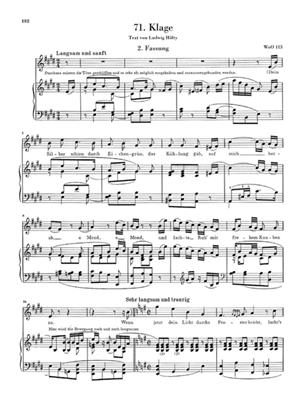 Ludwig van Beethoven: Lieder Und Gesange Mit Klavierbegleitung: Chant et Piano