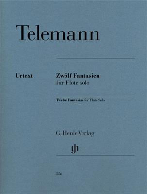 Georg Philipp Telemann: 12 Fantasias For Flute Solo: Solo pour Flûte Traversière