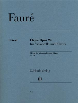 Gabriel Fauré: Élégie Op.24 For Violoncello And Piano: Violoncelle et  Accomp. | Musicroom.fr